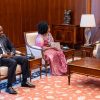 Patrice Talon reçoit les responsables des partis  Moele-Bénin et RN
