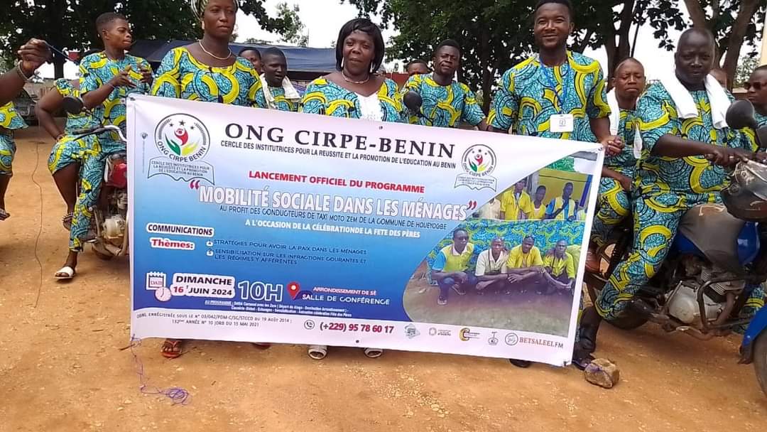 CIRPE-BENIN lance son programme Mobilité Sociale dans les Ménages