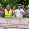 Reboisement compensatoire dans le cadre de PADSBEE : 20 hectares de plants emblavés à Houéyogbé par Vinci Énergies Bénin