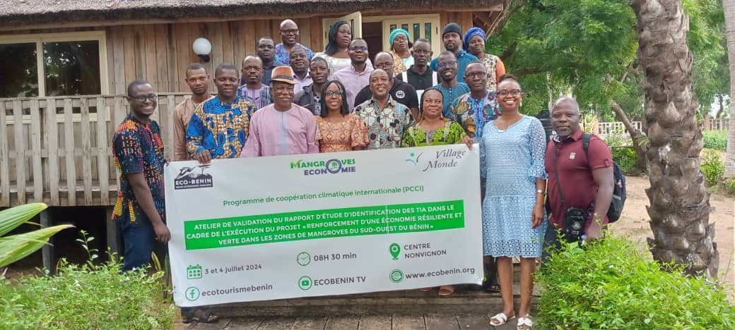 Projet mangroves économie de l’ONG Eco-Bénin : Un atelier de validation du rapport d’étude d’identification de TIA ouvert à Grand-Popo