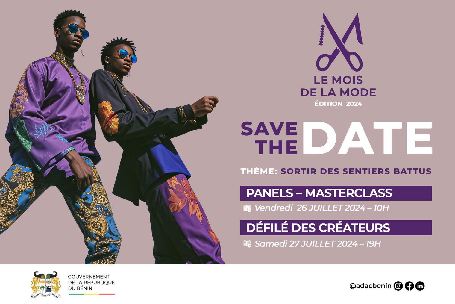 Mois de la Mode Mdm2024 : Les acteurs de l’industrie de la mode à l’honneur pendant ce mois de juillet