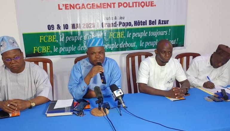La jeunesse du parti Force cauris pour un Bénin émergent FCBE est en conclave depuis ce matin à Grand-Popo.