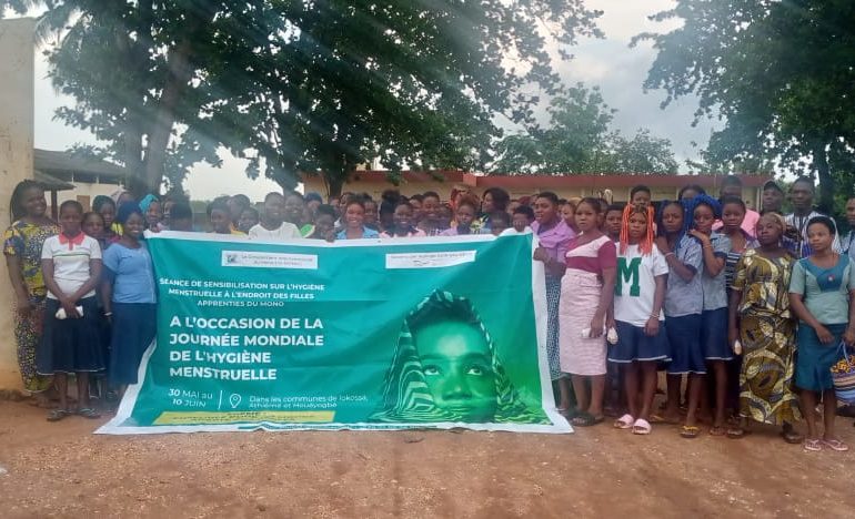 Hygiène menstruelle/GI-MONO: Plus de 600 apprenties sensibilisées dans les communes d’Athiémé, Houéyogbé et Lokossa
