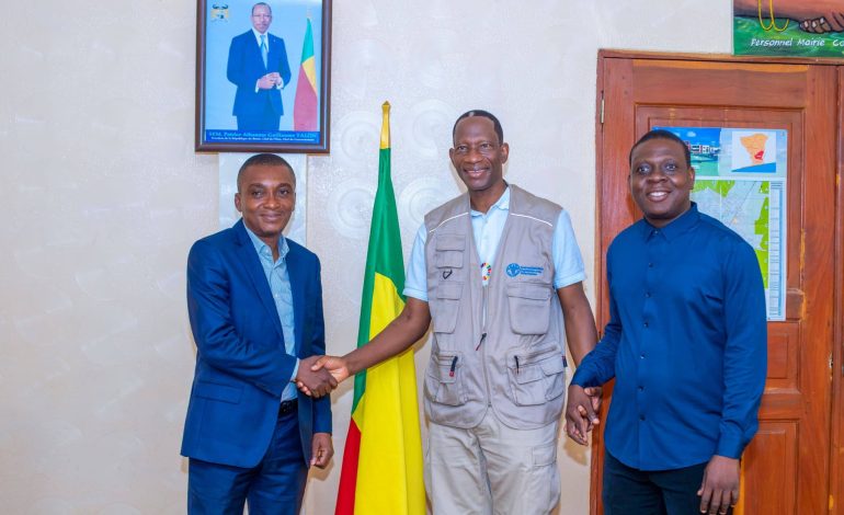 Protection des mangroves dans le sud du Bénin : Le maire Edgar Tohouégnon reçoit une délégation de la FAO