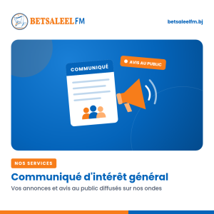 Communiqué d'Intérêt Général