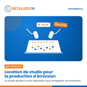 Location de Studio pour la production d'émission