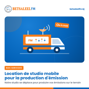 Location de Studio mobile pour la production d'émission